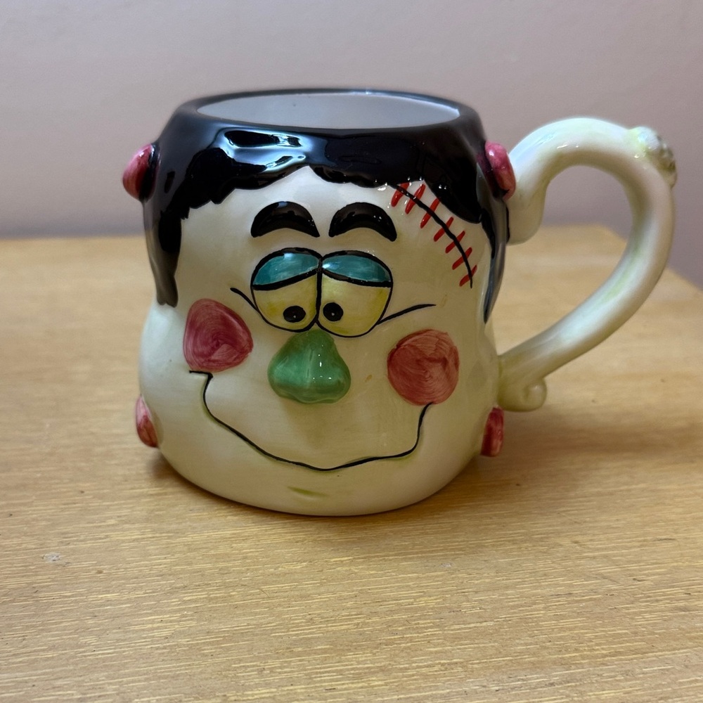 Frankenstein Face Ceramic Mug